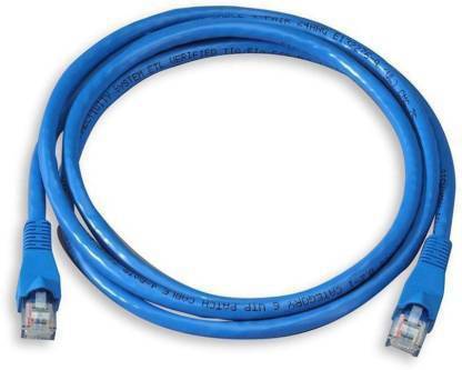 TERABYTE LAN Cable 5 m 5M CAT5E Lan 5 m Patch Cable (Compatible with Mobile, Laptop, Tablet, Mp3, Gaming Device, Blue, One Cable)