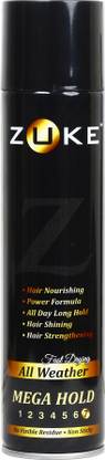 zuke FOR ULTIMATE 24 HOURS HOLD.EXTRA SHINE WITH NO FLEXES Hair Spray