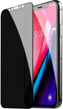 Mobilive Edge To Edge Tempered Glass for Apple iPhone XS Privacy Screen Protector