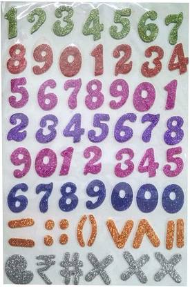 imtion Pack of 2 Glitter Counting