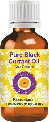 deve herbes Pure Black Currant Oil (Ribes nigrum)100% Natural Therapeutic Grade Cold Pressed