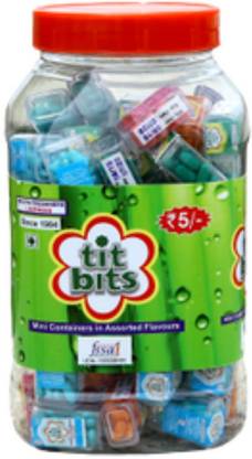 titbits Digestive Mouth freshener Flavour Jar (75 Pieces) Assorted Flavour Mouth Freshener