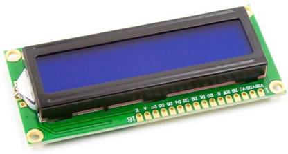 Homeitt JHD 16X2 LCD Display Module in Blue Colour - JHD162a Electronic Display LCD Display