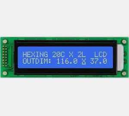 Homeitt JHD 20 x 2 Display Module Dot Matrix Alphanumeric Display JHD2002B Blue LCD Display