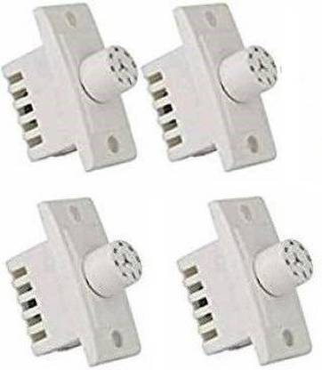 Swara Premium Quality Fan Regulator Speed Controller (PACK OF 4 PCS) Step-Type Button Regulator