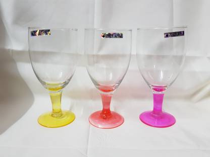 perfect point (Pack of 6) Elegant Glass Glass Set Water/Juice Glass