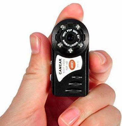 Medaline Q7 Mini WiFi Wireless IP Hidden Camcorder Video Recorder Infrared Night Vision Spy Camera for Android Personal Body P2P Mini Camera Home Security Q7-530 Security Camera