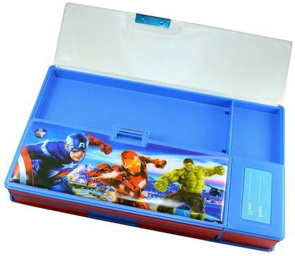 SALEOFF JUMBO PENCIL BOX JUMBO PENCIL BOX Art Plastic Pencil Box