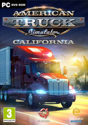 American Truck Simulator PC Game Most Trending and Popular Simulator Game (Feel like real truck driver) (HD Edition)