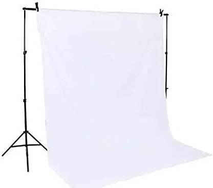 OveeDeals Photo Studio Backdrop Size 8 x12 Ft. Colour (White) Photo Studio Photography Background Curtain Size 8 x 12 Ft. (White) Reflector
