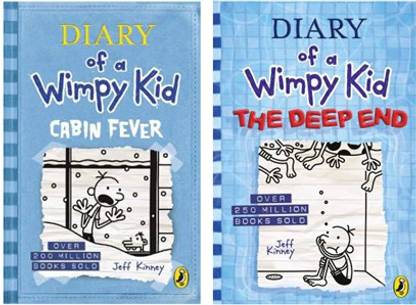 Set Of 2 Diary Of A Wimpy Kid Deep End And Cabin Fever