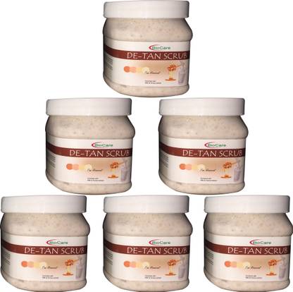 BIOCARE DE-TAN SCRUB (PACK OF 6) Scrub
