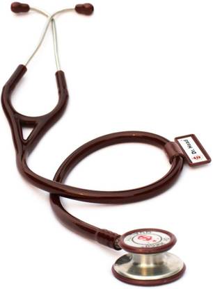 Dr. Head Ultra SS-III Cardiology Dual Head Acoustic Stethoscope (Brown) Acoustic Stethoscope
