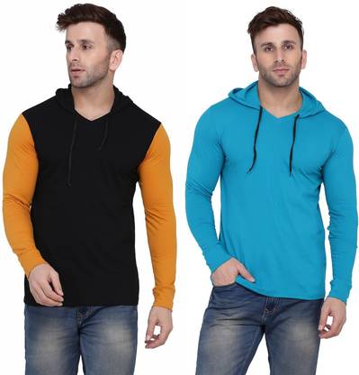 Color Block Men Multicolor T-Shirt