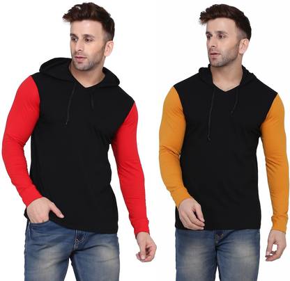 Color Block Men Multicolor T-Shirt