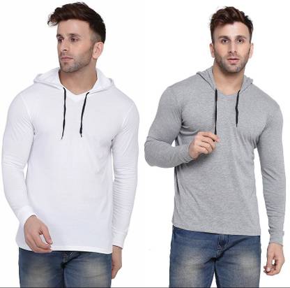 Solid Men Multicolor T-Shirt