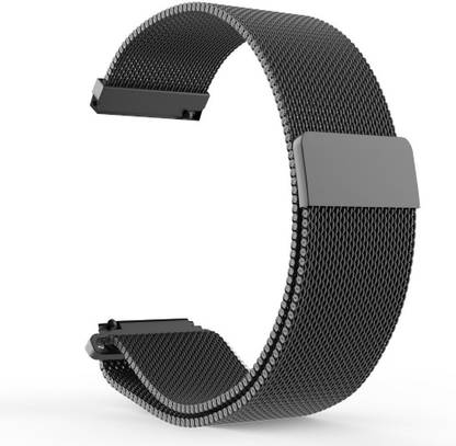SROCK Metal Milanese with Magnetic Lock Strap Band Compatible For Watch 3 45mm/46mm/Gear S3 Frontier,Classic/Amazfit Pace Stratos,Stratos+,Stratos3/Huawei GT2 46mm/Honor Magic Watch 2(46mm)&Any Smartwatch with 22mm Lugs Smart Watch Strap