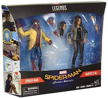 Hasbro Marvel Legend 2-Pack Spider-Man Homecoming Spiderman and MJ