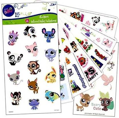 Trends Littlest Pet Shop Stickers
