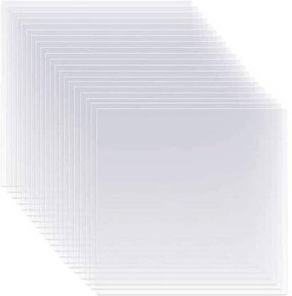 Aipunun-us6351 20 Pieces 4 Mil 12 X 12 Inch Blank Stencil Transparent Material Mylar Template Sheets For Stencils