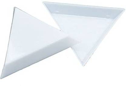 ShopUniverse 20 Pcs Bead Sorting Trays Triangle Plastic