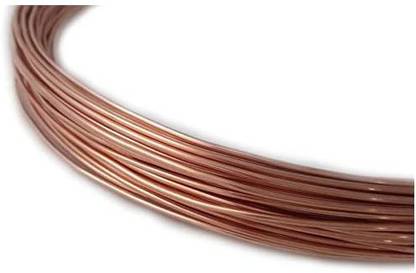 Craft Wire 16 Gauge, 99.9% Pure Copper Wire, Round, Dead Soft, Cda 110-25Ft From