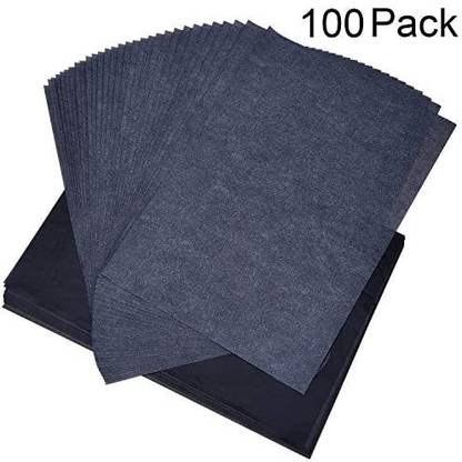 Outus Carbon Transfer Paper Tracing Paper for Wood, Paper, Canvas (8.5 x 11 Inch, 100 Pack)