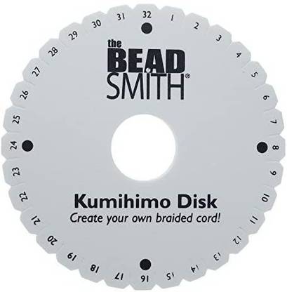 Beadsmith Kd600 Kumihimo Round Disk With English Instructions, 6-Inch