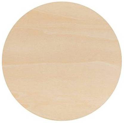 Woodpeckers 6 Inch Wooden Circle - Pack of 5 - Unfinished Wood Circle Cutouts