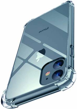 vmt stock Back Cover for iPhone 12 Mini Case and Cover 5.4" - Clear Series Transparent Soft Silicon