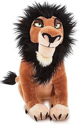 DISNEY Scar Plush The Lion King 14 Inch  - 5 inch