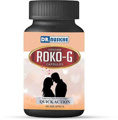 Dr Nuskhe Roko-G for Men (Male power enhancement) With Natural Herbal Ingredients | Ayurvedic | No side effects (10 Tablets)