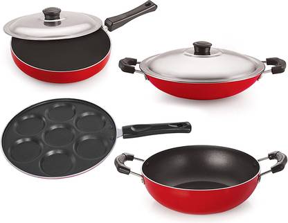 NIRLON Non-Stick Coated Cookware Set