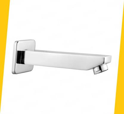 RUHE Elixir Bath Tub Spout Plain With Wall Flange (Chrome Finish) Spout Faucet