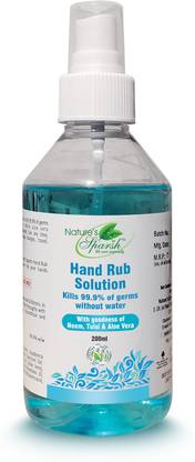 Nature's Sparsh HAND SOLUTION Hand Rub Pump + Refill
