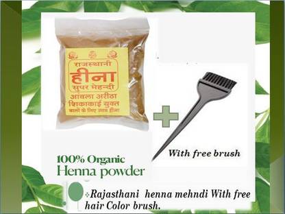 RAJASTHANI HEENA SUPER MEHANDI Asha Future Shine Heena Mahandi for Hair 200 gm