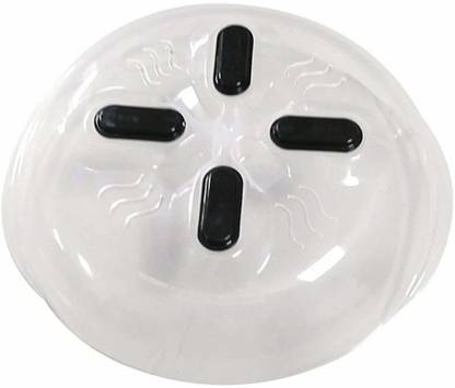 Flipco Magnet Food Splash Guard Microwave Anti-Sputtering Hover Cover with Steam Vents Magnetic Splatter Lid Heat Resistant 11.5 inch Lid