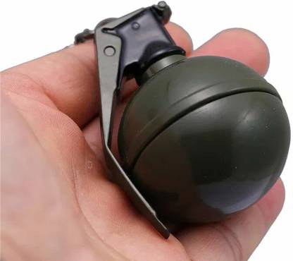 Orelius Fire Bomb Shaped Refillable Fuel Butane Gas Pocket Size Lighter Pocket Lighter