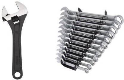 vyas Hand Tool Kit wrnch Combination Open end single wrench 200mm one side open wrench Single Sided Open End Wrench And 12 Pcs Spanner 12 SPANNER SET Double Sided Combination Wrench Double Sided Combination Wrench Double Sided Combination Wrench