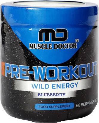 Muscle Doctor Pre-Workout Wild Energy EAA (Essential Amino Acids)