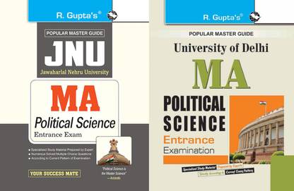 JNU: MA Political Science Entrance Exam Guide + Delhi University M.A. Political Science Entrance Exam Guide (Set Of 2 Books)