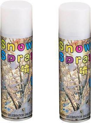 sonayash DREAM DIZIRE PARTY,BIRTHDAY,ANNIVERSARY SNOW SPRAY 200ML (PACK OF 2) Snow Spray