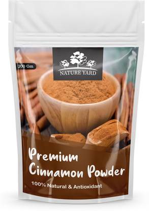 NATURE YARD Premium Cinnamon Powder ( Dalchini ) - 100% Natural (200gm)
