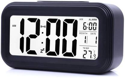 Gadget Hero's Digital Black Clock