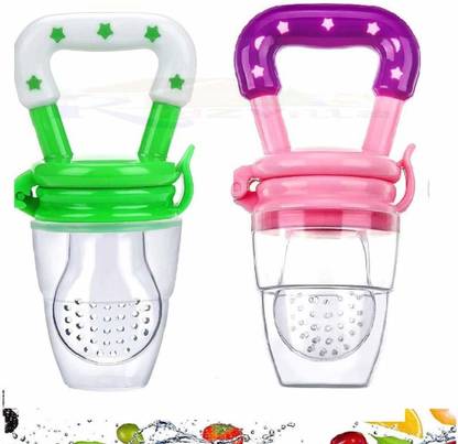 little whiskey Baby 2 Pcs Fresh Food Nibbler Baby Pacifiers Feeder Kids Fruit Feeder s Feeding Safe Baby Supplies Teat Pacifier Bottles Teether and Feeder Soother Soother