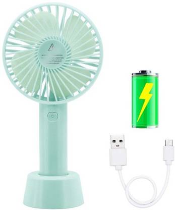 EFFULGENT Mini fan usb round fan, three speed adjustable handle fan student portable small Mini fan usb round fan, three speed adjustable handle fan student portable small USB Fan
