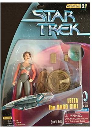 Playmates Star Trek Leeta the Dabo Girl Doll Figure. Deep Space Nine Warp Factor Series 2 Action Figure