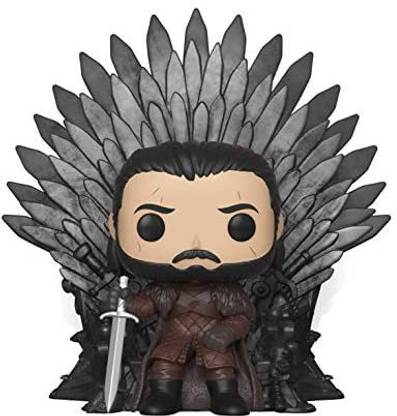 Funko Pop! Deluxe: Game of Thrones - Jon Snow Sitting On Iron Throne