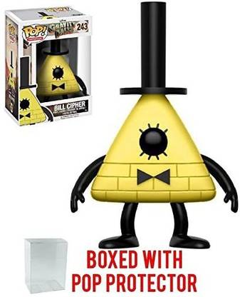 Funko Pop! Animation: Gravity Falls - Bill Cipher Vinyl Figure Bundled with Pop Box Protector CASE