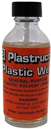 Plastruct Plastic Weld w/applicator 2oz Bottle